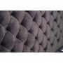 Двуспальная серая кровать с высоким изголовьем 221*198*151см DY-1250/2  в интернет-магазине «Зеркала с подсветкой» фото